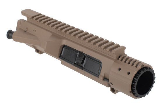 Aero Precision M5E1 Enhanced upper receiver assembly with FDE cerakote finish